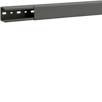 Cablu canal fara perforatii laterale din PVC BA6 40x40mm gri piatra , Hager B4004007030B