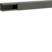 Cablu canal fara interioare sau laterale perforati din PVC BA6 40x40mm gri piatra , Hager B4004007030O