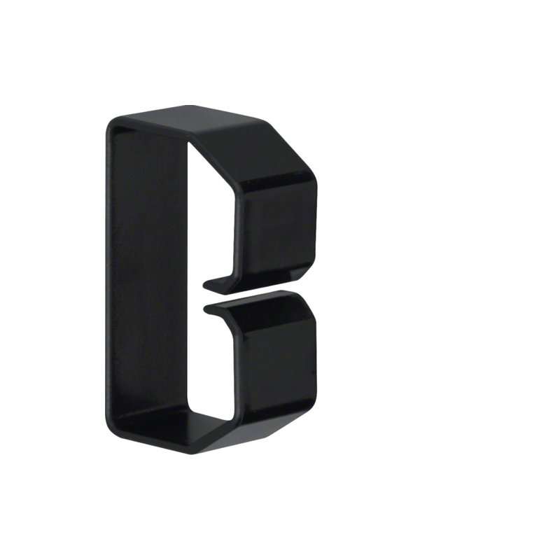 Clema din PVC la Cablu canal BA6 40x60mm negru , Hager B400603