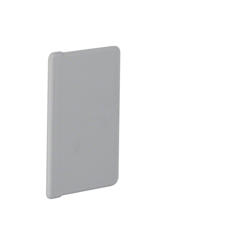 Capac terminal din PVC la Cablu canal BA6 40x60mm gri piatra , Hager B4006047030