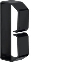 Clema din PVC la Cablu canal BA6 40x80mm negru , Hager B400803