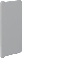 Capac terminal din PVC la Cablu canal BA6 40x80mm gri piatra , Hager B4008047030