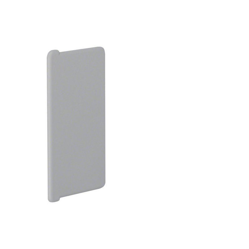 Capac terminal din PVC la Cablu canal BA6 40x80mm gri piatra , Hager B4008047030