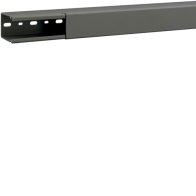 Cablu canal fara perforatii laterale din PVC BA6 60x40mm gri piatra , Hager B6004007030B