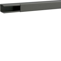 Cablu canal fara interioare sau laterale perforati din PVC BA6 60x40mm gri piatra , Hager B6004007030O