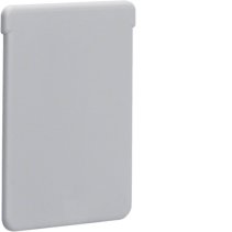 Capac terminal din PVC la Cablu canal BA6 60x40mm gri piatra , Hager B6004047030