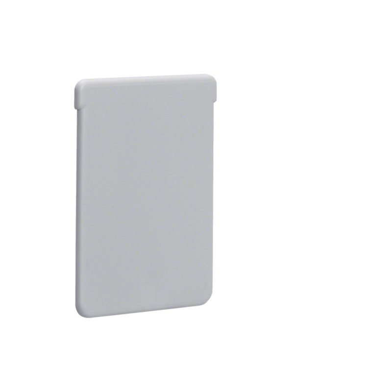 Capac terminal din PVC la Cablu canal BA6 60x40mm gri piatra , Hager B6004047030