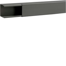 Cablu canal fara interioare sau laterale perforati din PVC BA6 60x60mm gri piatra , Hager B6006007030O