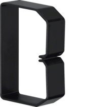 Clema din PVC la Cablu canal BA6 60x80mm negru , Hager B600803