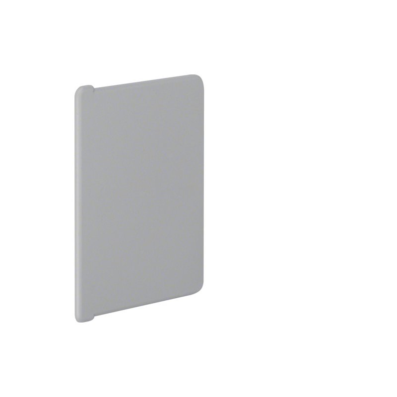 Capac terminal din PVC la Cablu canal BA6 60x80mm gri piatra , Hager B6008047030