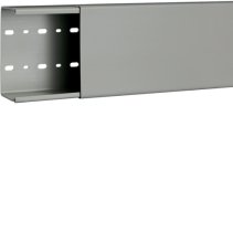 Cablu canal fara perforatii laterale din PVC BA6 60x120mm gri piatra , Hager B6012007030B