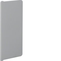 Capac terminal din PVC la Cablu canal BA6 60x120mm gri piatra , Hager B6012047030