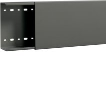 Cablu canal fara perforatii laterale din PVC BA6 60x150mm gri piatra , Hager B6015007030B