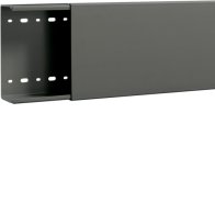 Cablu canal fara perforatii laterale din PVC BA6 60x150mm gri piatra , Hager B6015007030B