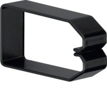 Clema din PVC la Cablu canal BA6 80x40mm negru , Hager B800403