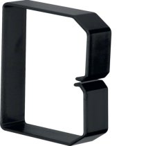 Clema din PVC la Cablu canal BA6 80x80mm negru , Hager B800803