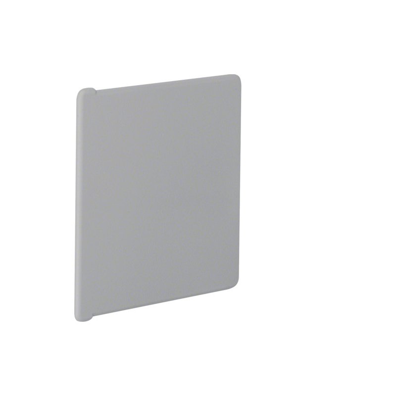 Capac terminal din PVC la Cablu canal BA6 80x80mm gri piatra , Hager B8008047030