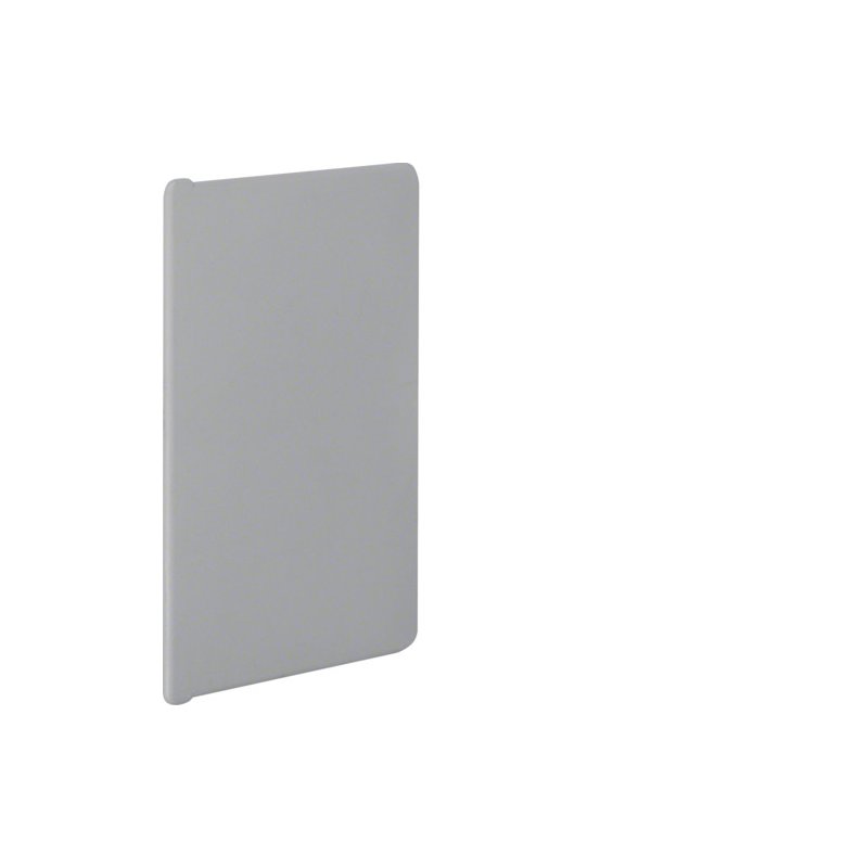 Capac terminal din PVC la Cablu canal BA6 80x120mm gri piatra , Hager B8012047030