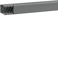 Cablu canal fara perforatii interioare din PVC BA6 40x25mm gri piatra , Hager BA64002507030O