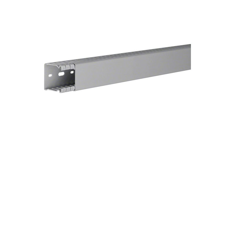 Cablu canal din PVC BA6 40x40mm gri piatra , Hager BA64004007030B