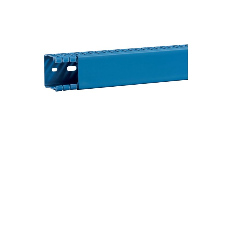 Cablu canal din PVC BA6 40x40mm albastru , Hager BA6400400BLAUB