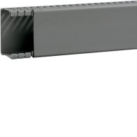 Cablu canal fara perforatii interioare din PVC BA6 40x60mm gri piatra , Hager BA64006007030O