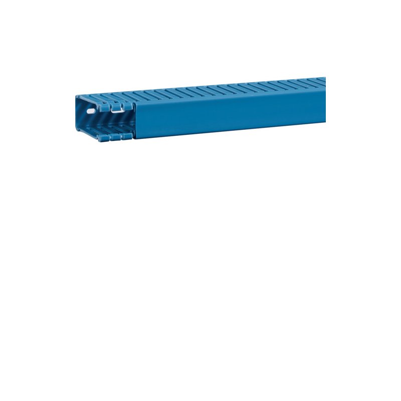 Cablu canal din PVC BA6 60x25mm albastru , Hager BA6600250BLAUB