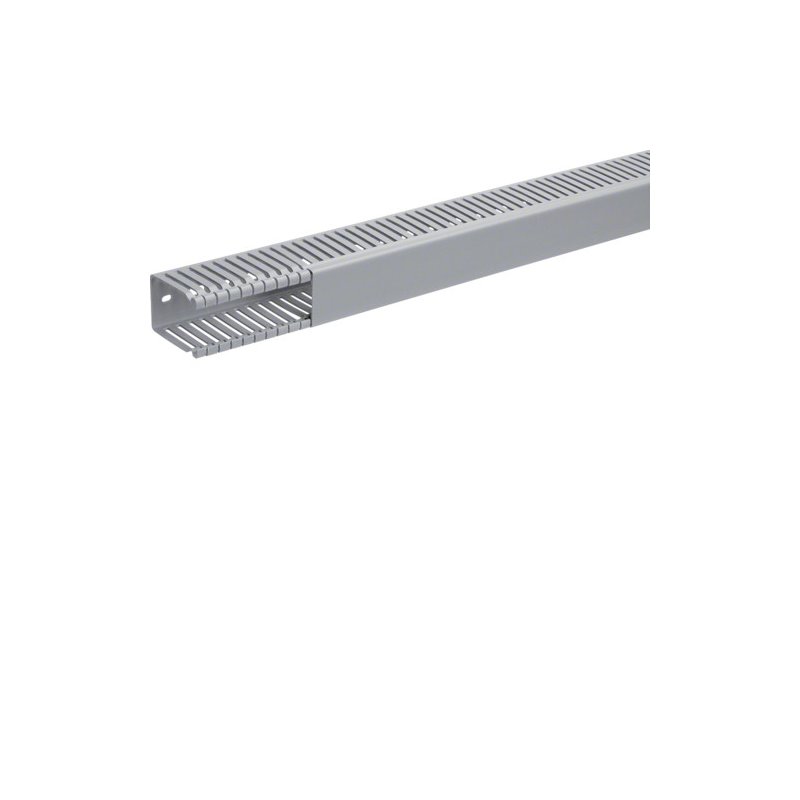 Cablu canal din PVC BA6 60x40mm gri piatra , Hager BA66004007030B