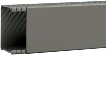 Cablu canal fara perforatii interioare din PVC BA6 60x80mm gri piatra , Hager BA66008007030O