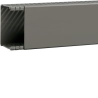 Cablu canal fara perforatii interioare din PVC BA6 60x80mm gri piatra , Hager BA66008007030O