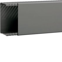 Cablu canal fara perforatii interioare din PVC BA6 60x100mm gri piatra , Hager BA66010007030O