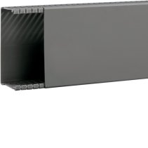 Cablu canal fara perforatii interioare din PVC BA6 60x120mm gri piatra , Hager BA66012007030O