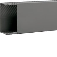 Cablu canal fara perforatii interioare din PVC BA6 60x120mm gri piatra , Hager BA66012007030O