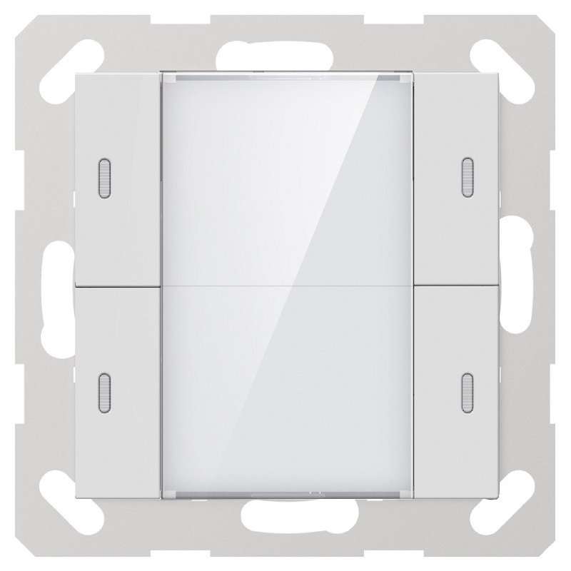 Buton multifuncțional 2C  ADVANCE+, lucios cu senzor de temperatură - ADV-04/02.2.00