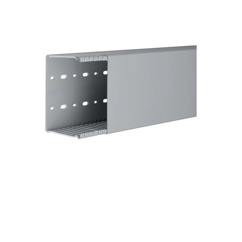 Cablu canal din PVC BA6 80x120mm gri piatra , Hager BA68012007030B