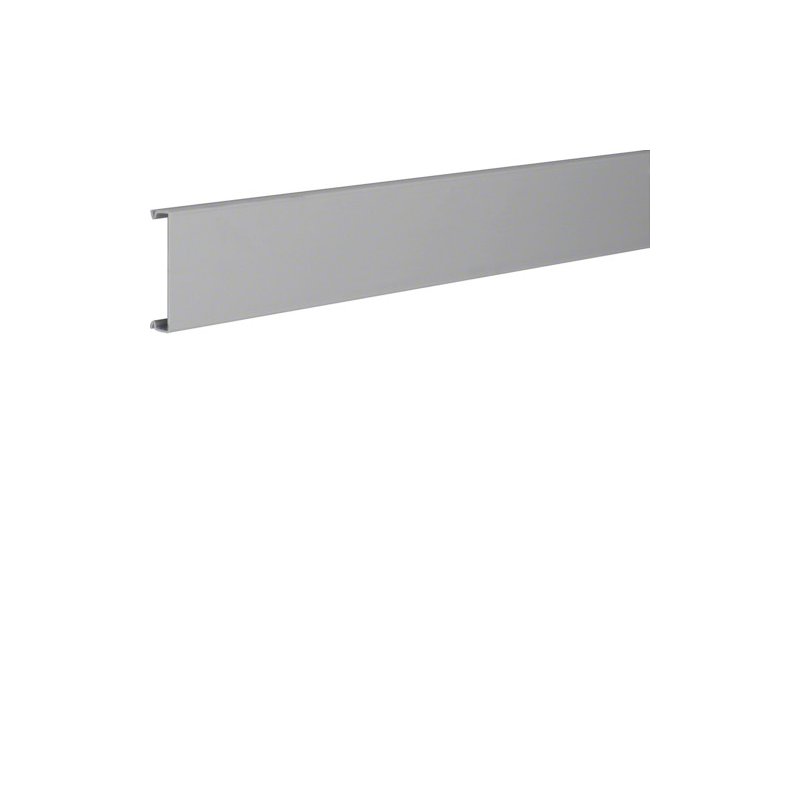 Capac din PVC la Cablu canal BA7 60mm gri piatra , Hager BA70602