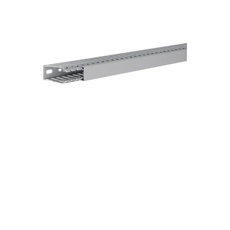 Cablu canal din PVC BA7 60x25mm gri piatra , Hager BA760025