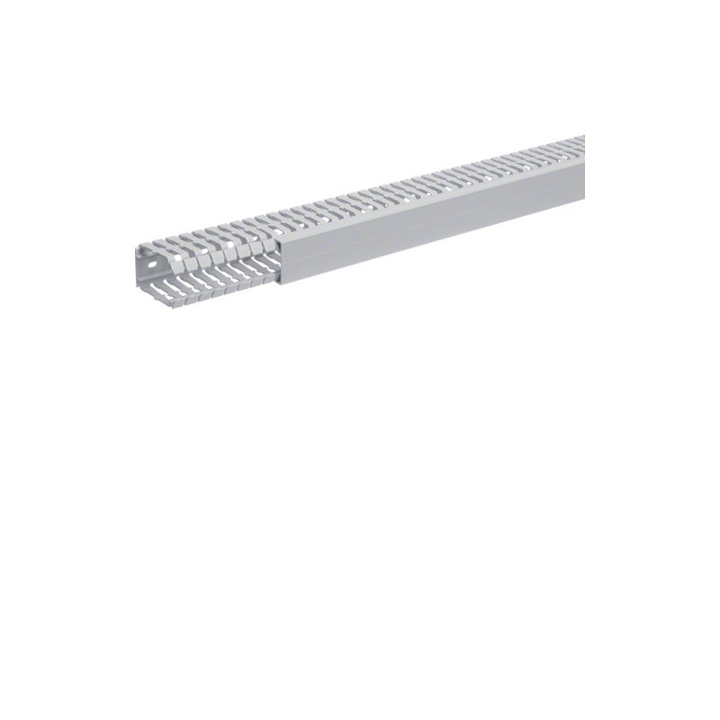 Cablu canal din PVC BA7 60x40mm gri piatra , Hager BA760040