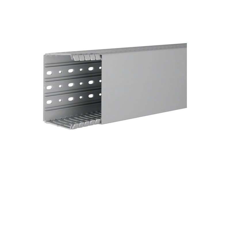 Cablu canal din PVC BA7 80x120mm gri piatra , Hager BA780120