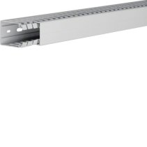 Cablu canal din PC/ABS fara halogen la HA7 60x40mm gri deschis , Hager HA760040