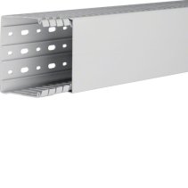 Cablu canal fara halogen HA7 80x100mm gri deschis , Hager HA780100