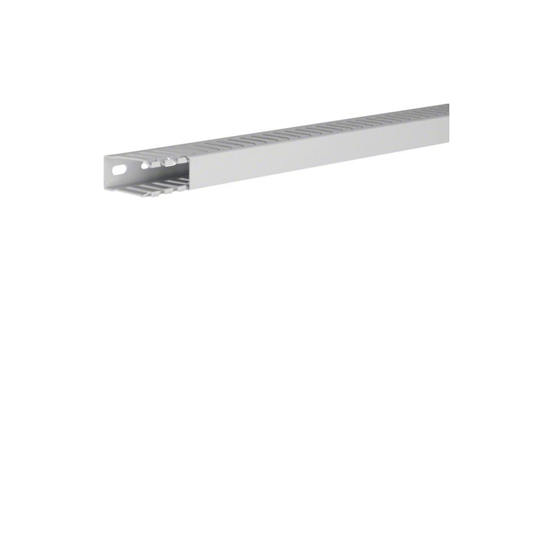 Cablu canal fara halogen V0-PC/ABS HNG 50x25mm gri deschis , Hager HNG50025