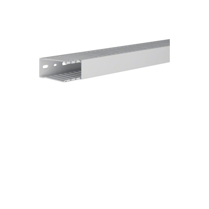 Cablu canal fara halogen V0-PC/ABS HNG 75x37mm gri deschis , Hager HNG75037