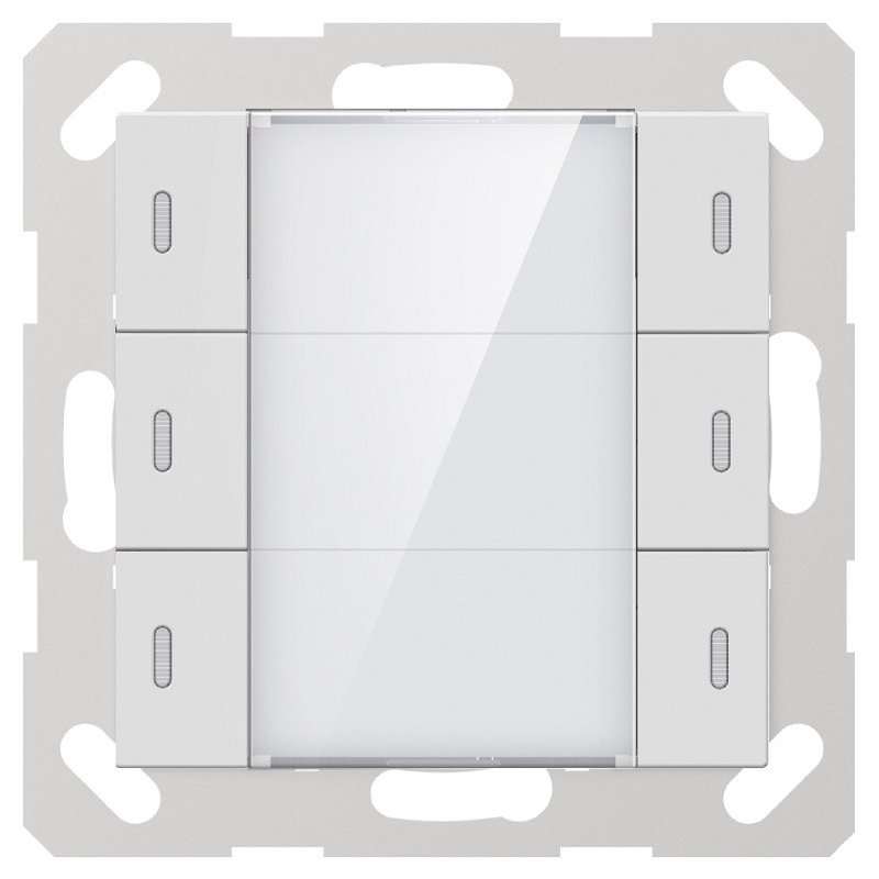 Buton multifuncțional 3C  ADVANCE+, mat cu senzor de temperatură - ADV-06/02.1.00