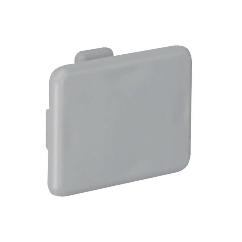 Capac terminal din PVC la Cablu canal LKG 37x25mm gri piatra , Hager LK3702547030