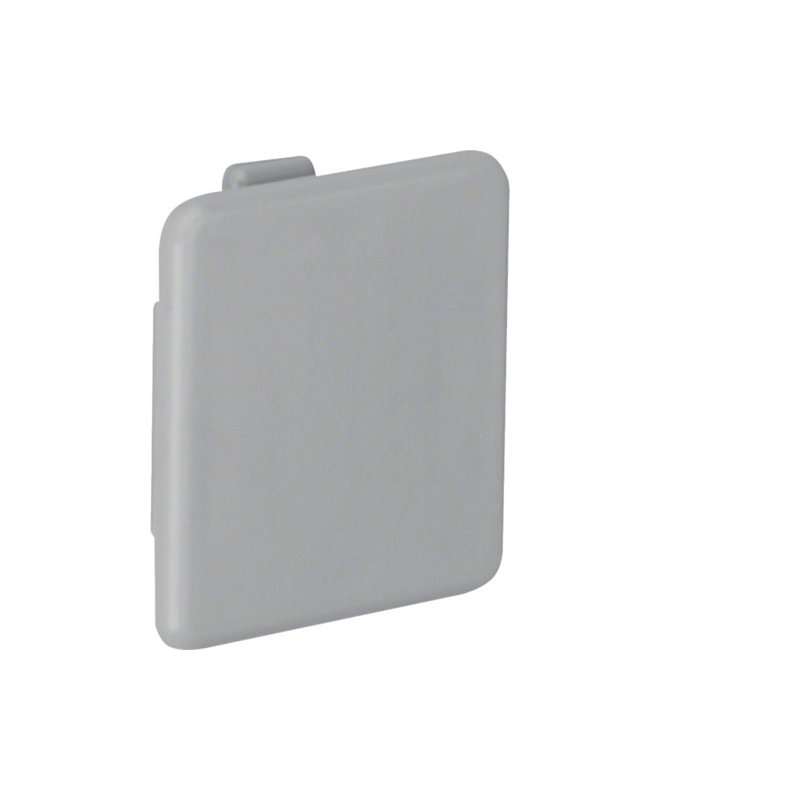 Capac terminal din PVC la Cablu canal LKG 37x37mm gri piatra , Hager LK3703747030