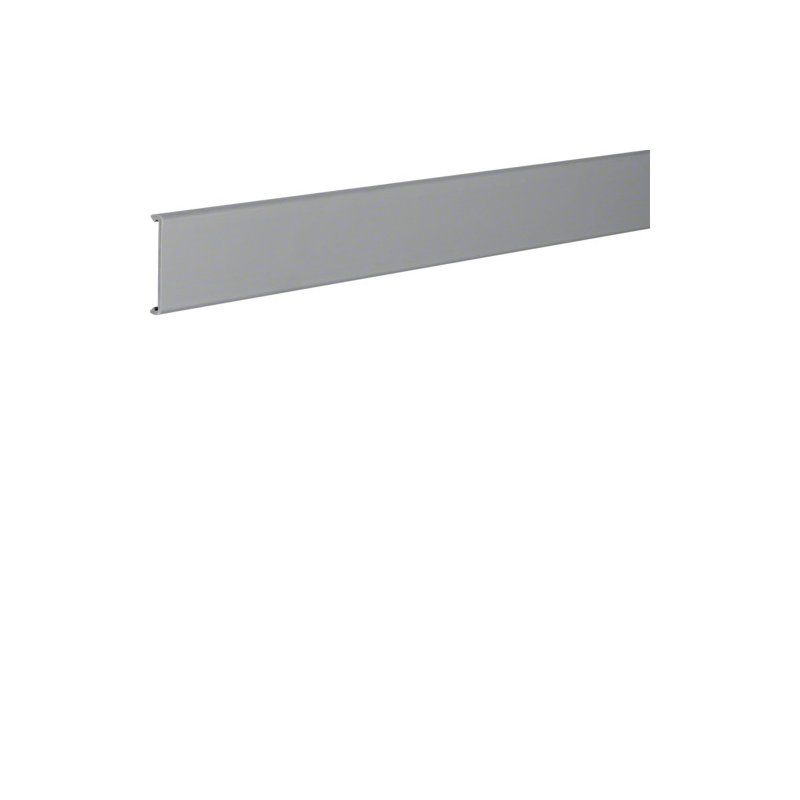 Capac din PVC la Cablu canal LKG 50mm gri piatra , Hager LK3705027030