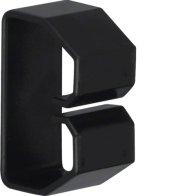 Clema din PVC la Cablu canal LKG 37x50mm gri piatra , Hager LK370503