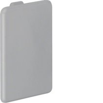 Capac terminal din PVC la Cablu canal LKG 37x50mm gri piatra , Hager LK3705047030