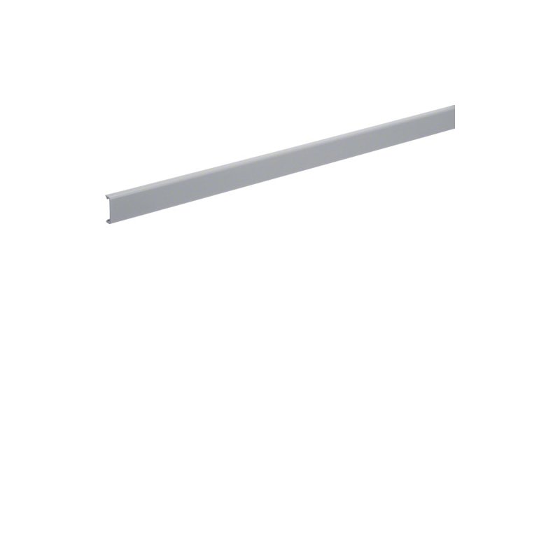 Capac din PVC la Cablu canal LKG 75mm gri piatra , Hager LK3707527030